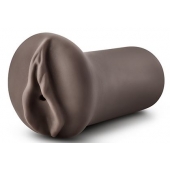 Коричневый мастубратор-вагина Nicole s Kitty - Blush Novelties - в Таганроге купить с доставкой