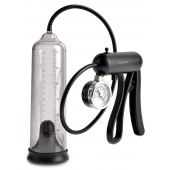 Вакуумная мужская помпа с датчиком давления Pro-Gauge Power Pump - Pipedream - в Таганроге купить с доставкой