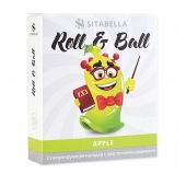 Стимулирующий презерватив-насадка Roll   Ball Apple - Sitabella - купить с доставкой в Таганроге