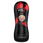 Мастурбатор-вагина Vibrating Pussy Stroker с вибрацией - Pipedream - в Таганроге купить с доставкой