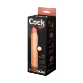 Телесная насадка-удлинитель из неоскин - 19,5 см. - LOVETOY (А-Полимер) - в Таганроге купить с доставкой