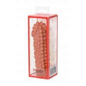 Телесная насадка на фаллос с бугорками KOKOS Extreme Sleeve 10 - 15,8 см. - KOKOS - в Таганроге купить с доставкой