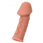 Насадка на фаллос с пузыриками, венками и ребристостью KOKOS Extreme Sleeve 09 - 12,7 см. - KOKOS - в Таганроге купить с доставкой