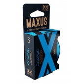 Классические презервативы в железном кейсе MAXUS Classic - 3 шт. - Maxus - купить с доставкой в Таганроге