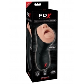 Мастурбатор-ротик Deep Throat Vibrating Stroker - Pipedream - в Таганроге купить с доставкой