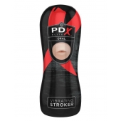 Мастурбатор-ротик Vibrating Oral Stroker - Pipedream - в Таганроге купить с доставкой
