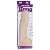 Огромная насадка-реалистик Vac-U-Lock Realistic Hung - 31,7 см. - Doc Johnson - купить с доставкой в Таганроге