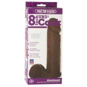 Насадка-реалистик Vac-U-Lock 8  ULTRASKYN Cock - 20,6 см. - Doc Johnson - купить с доставкой в Таганроге