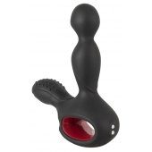 Черный вибромассажер простаты с нагревом и ротацией Prostate Plug - 14,5 см. - Orion - в Таганроге купить с доставкой
