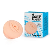 Телесная насадка-вагина на помпу - Sex Expert - в Таганроге купить с доставкой
