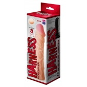 Насадка на пояс Harness RED LINE - 21,5 см. - LOVETOY (А-Полимер) - купить с доставкой в Таганроге