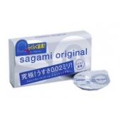 Ультратонкие презервативы Sagami Original QUICK - 6 шт. - Sagami - купить с доставкой в Таганроге