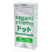 Презервативы Sagami Xtreme Type-E с точками - 10 шт. - Sagami - купить с доставкой в Таганроге