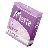 Классические презервативы Arlette Classic - 3 шт. - Arlette - купить с доставкой в Таганроге