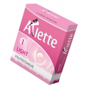 Ультратонкие презервативы Arlette Light - 3 шт. - Arlette - купить с доставкой в Таганроге