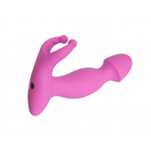 Розовый стимулятор простаты с усиками - 15 см. - 4sexdreaM - в Таганроге купить с доставкой