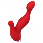 Красный силиконовый вибростимулятор простаты Proman - 12,5 см. - ToyFa - в Таганроге купить с доставкой