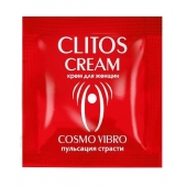 Пробник возбуждающего крема для женщин Clitos Cream - 1,5 гр. - Биоритм - купить с доставкой в Таганроге