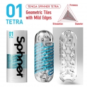 Мастурбатор SPINNER Tetra - Tenga - в Таганроге купить с доставкой