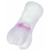 Прозрачный реалистичный мастурбатор Juicy Pussy Crystal Rose - ToyFa - в Таганроге купить с доставкой