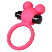 Розовое виброкольцо на пенис A-Toys - A-toys - в Таганроге купить с доставкой