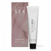 Лубрикант на водной основе Slow Sex Anal Play Gel - 30 мл. - Bijoux Indiscrets - купить с доставкой в Таганроге