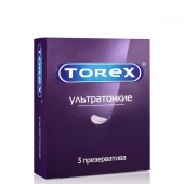 Презервативы Torex  Ультратонкие  - 3 шт. - Torex - купить с доставкой в Таганроге