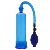 Синяя вакуумная помпа MENZSTUFF PENIS ENLARGER - Dream Toys - в Таганроге купить с доставкой