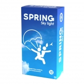 Ультратонкие презервативы SPRING SKY LIGHT - 12 шт. - SPRING - купить с доставкой в Таганроге