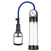 Прозрачная вакуумная помпа Sex Expert с манометром - Sex Expert - в Таганроге купить с доставкой