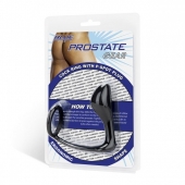 Стимулятор простаты с фиксацией эрекционным кольцом Prostate Gear - BlueLine - в Таганроге купить с доставкой