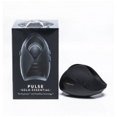 Черный инновационный мужской вибратор PULSE SOLO ESSENTIAL - Hot Octopuss - в Таганроге купить с доставкой