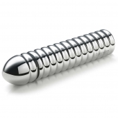 Рельефный фаллос для интенсивного электросекса Groovey George - 20 см. - MyStim - купить с доставкой в Таганроге