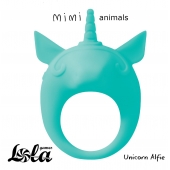 Зеленое эрекционное кольцо Unicorn Alfie - Lola Games - в Таганроге купить с доставкой