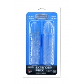 Комплект из 2 прозрачных насадок на пенис PENIS EXTENDER PACK - Dream Toys - в Таганроге купить с доставкой