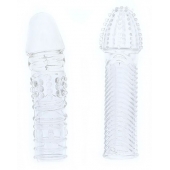 Комплект из 2 прозрачных насадок на пенис PENIS EXTENDER PACK - Dream Toys - в Таганроге купить с доставкой