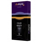 Разноцветные презервативы DOMINO Colour Beauty - 6 шт. - Domino - купить с доставкой в Таганроге