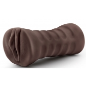 Коричневый мастурбатор-вагина Hot Chocolate Brianna - Blush Novelties - в Таганроге купить с доставкой