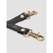 Черный фиксатор для манжет Bound to You Faux Leather Hogtie - Fifty Shades of Grey - купить с доставкой в Таганроге
