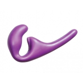 Фиолетовый безремневой страпон Seduction - 20,5 см. - Lola Games - купить с доставкой в Таганроге