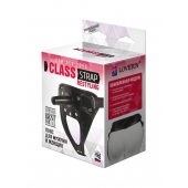 Черный пояс для насадок CLASS STRAP Restyling - LOVETOY (А-Полимер) - купить с доставкой в Таганроге