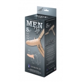Телесный мужской парапротез MEN STYLE - 15 см. - LOVETOY (А-Полимер) - купить с доставкой в Таганроге