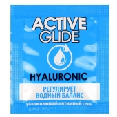 Лубрикант на водной основе Active Glide с гиалуроновой кислотой - 3 гр. - Биоритм - купить с доставкой в Таганроге