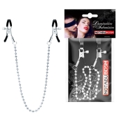 Оригинальные зажимы на соски с бусами - Notabu - купить с доставкой в Таганроге