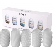 Набор из 5 мастурбаторов Hedy X5 Mixed - Svakom - в Таганроге купить с доставкой