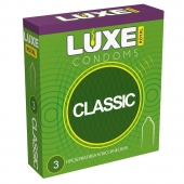 Гладкие презервативы LUXE Royal Classic - 3 шт. - Luxe - купить с доставкой в Таганроге