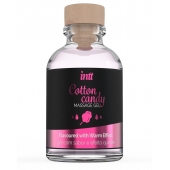 Массажный гель с согревающим эффектом Cotton Candy - 30 мл. - INTT - купить с доставкой в Таганроге