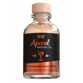 Массажный гель с согревающим эффектом Aperol - 30 мл. - INTT - купить с доставкой в Таганроге