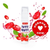 Гель-смазка Tutti-frutti со вкусом барбариса - 30 гр. - Биоритм - купить с доставкой в Таганроге