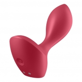 Красный вибромассажёр простаты Satisfyer Backdoor Lover - 14 см. - Satisfyer - в Таганроге купить с доставкой